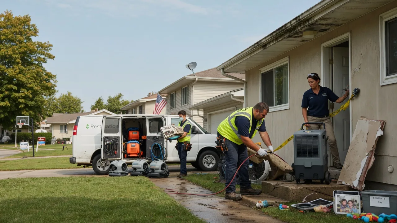 Water Damage Restoration in Sandersville, MS near me